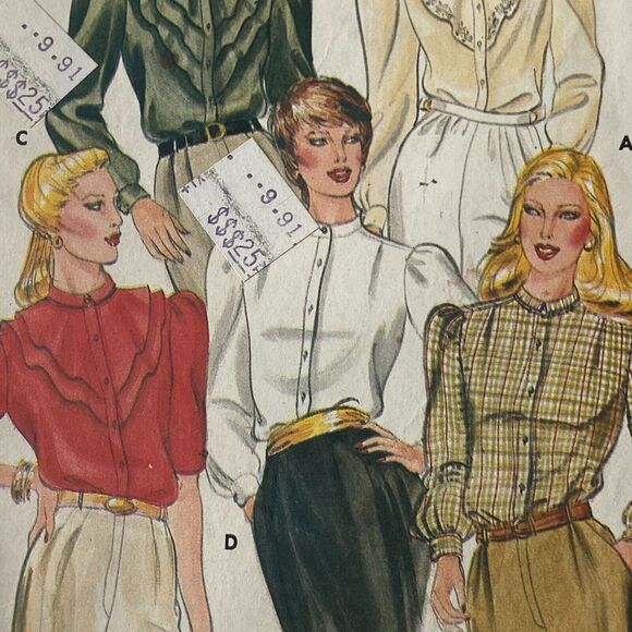 Butterick 4171 Pattern Top Miss 10 Vintage Cottage Princess Peasant Dollette - Picture 1 of 8